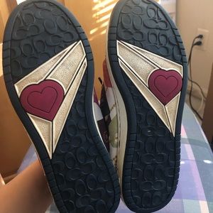 multicolor coach shoes